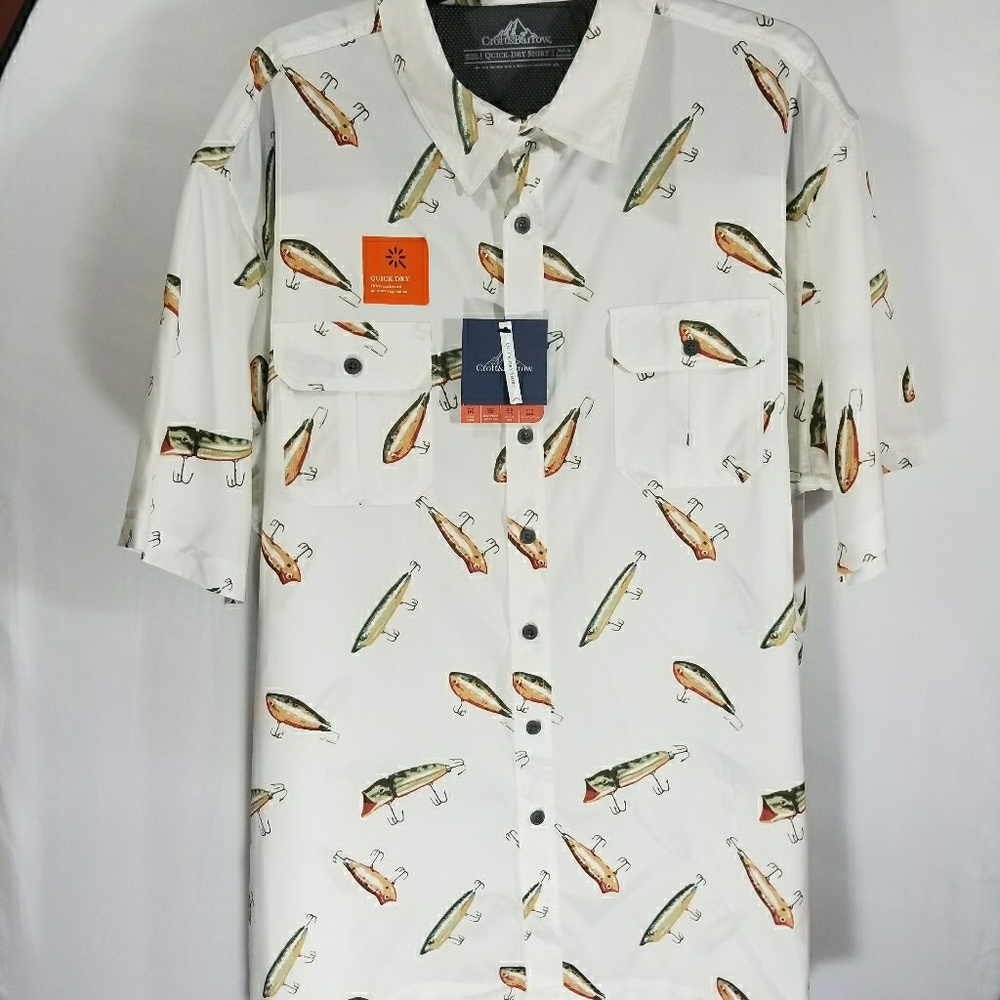 💮SOLD💮NWTCroft & Barrow Quick Dry Fishing Shirt